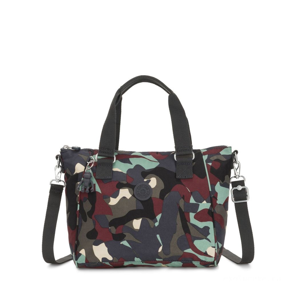 Click and Collect Sale - Kipling AMIEL Tool Handbag Camouflage Huge - Friends and Family Sale-A-Thon:£37[hobag5953ua]