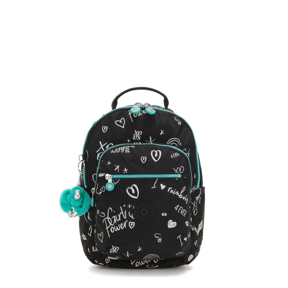 Kipling SEOUL GO S Tiny Backpack Female Doodle.