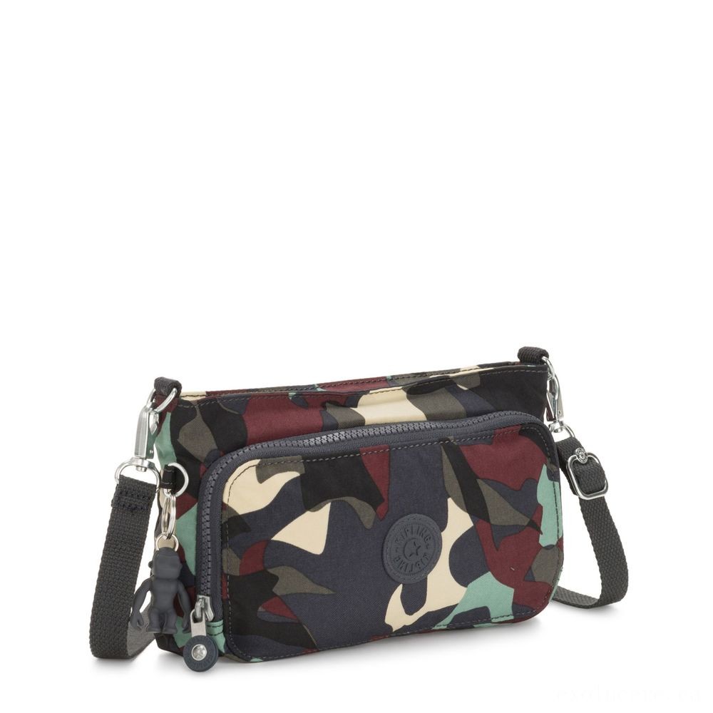Online Sale - Kipling MYRTE Small 2 in 1 Crossbody as well as Pouch Camouflage Large. - Internet Inventory Blowout:£35[libag6023nk]