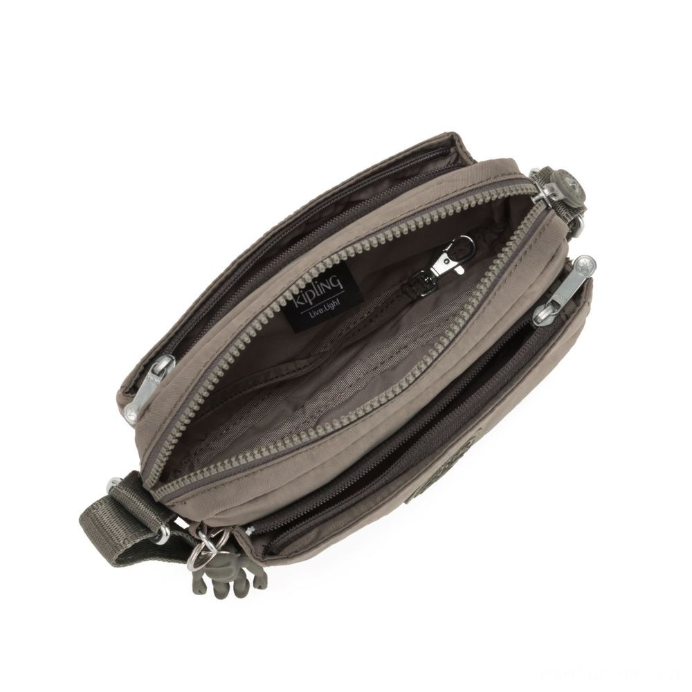 Kipling ABANU Mini Crossbody Bag with Flexible Shoulder Band Seagrass