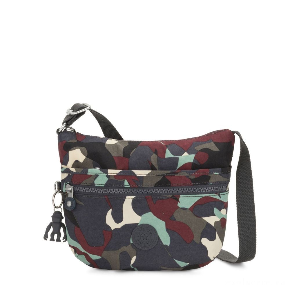 80% Off - Kipling ARTO S Little Cross-Body Bag Camouflage Big - Sale-A-Thon Spectacular:£28