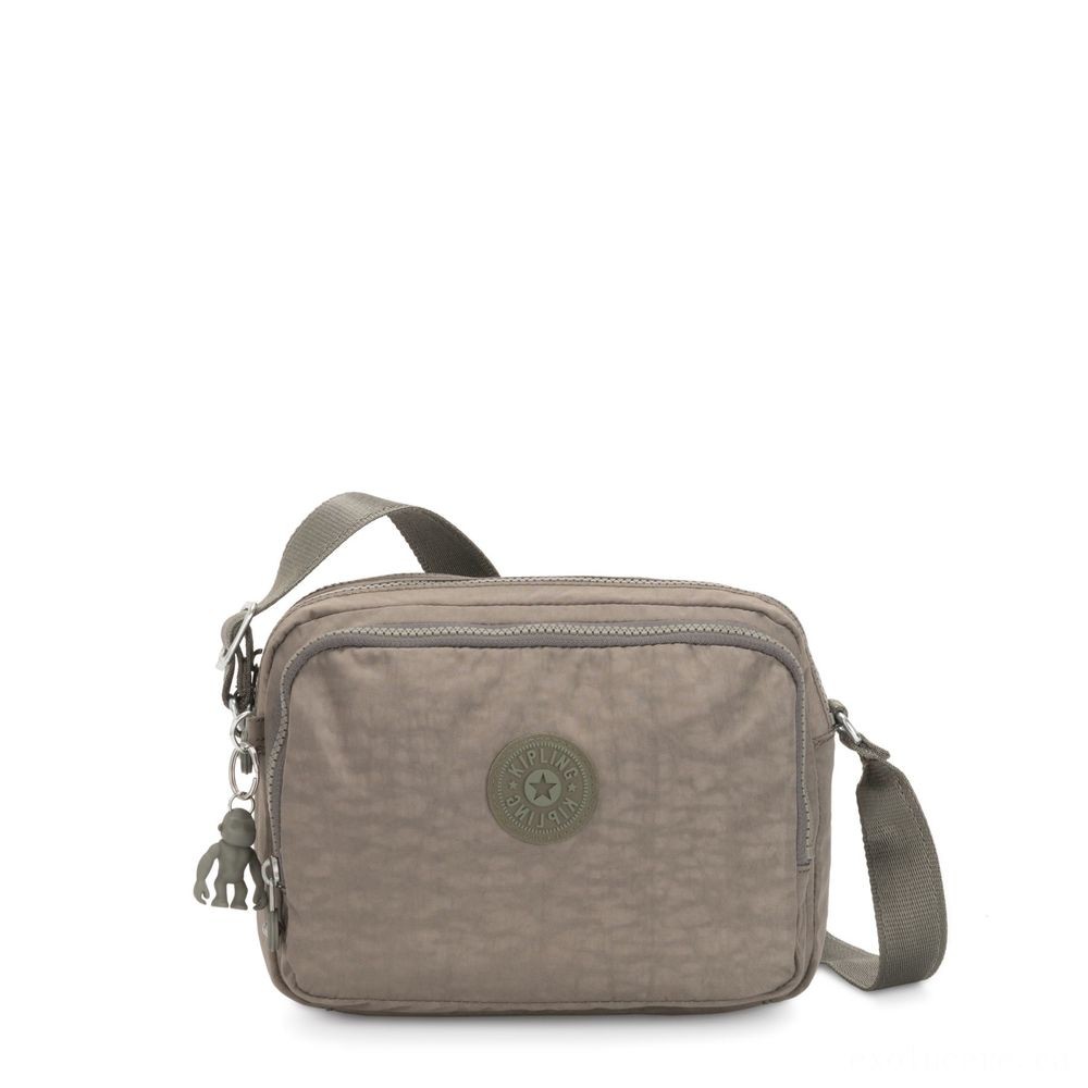 Everything Must Go Sale - Kipling SILEN Small All Over Physical Body Shoulder Bag Seagrass. - Two-for-One Tuesday:£42