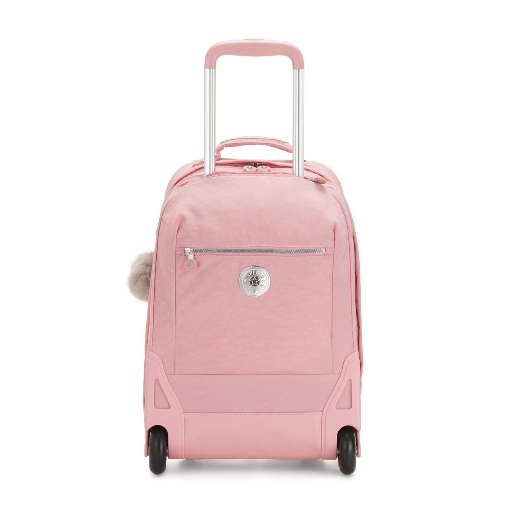 Everyday Low - Kipling SOOBIN lighting Sizable rolled backpack with laptop security Bridal Flower. - Black Friday Frenzy:£78