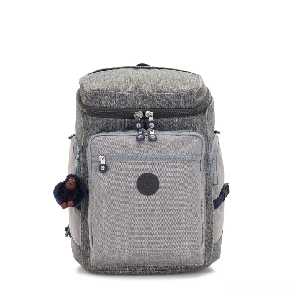 Kipling UPGRADE Large Backpack Ash Denim Bl.
