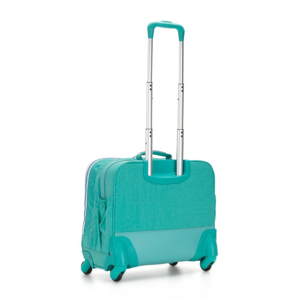 Unbeatable - Kipling MANARY 4 Rolled Bag along with Laptop pc protection Deep Aqua C. - Online Outlet X-travaganza:£81