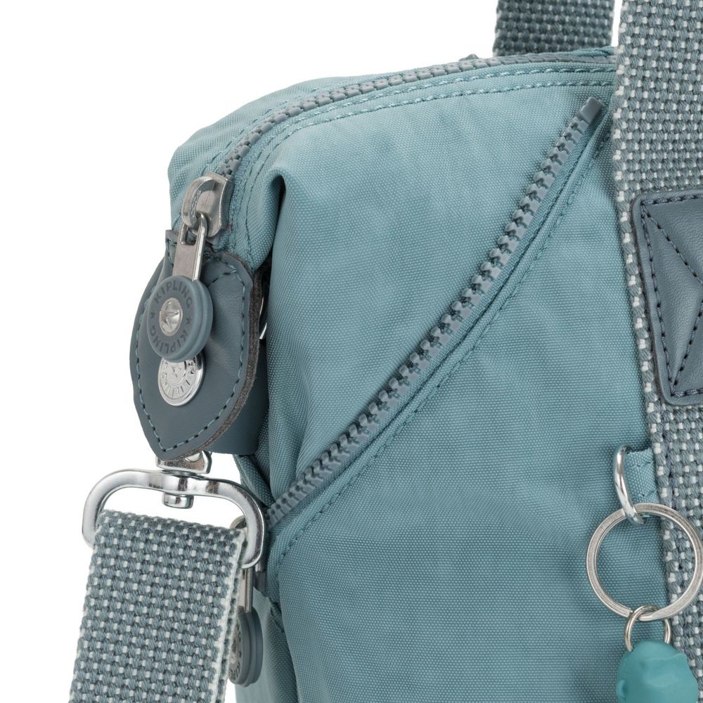 July 4th Sale - Kipling Craft MINI Handbag Aqua Freeze. - Cyber Monday Mania:£18[jcbag6155ba]