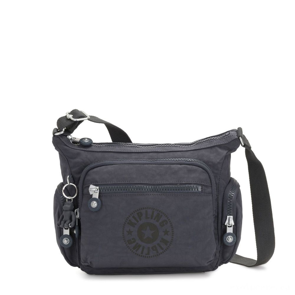 While Supplies Last - Kipling GABBIE S Crossbody Bag with Phone Area Evening Grey Nc - Value:£25