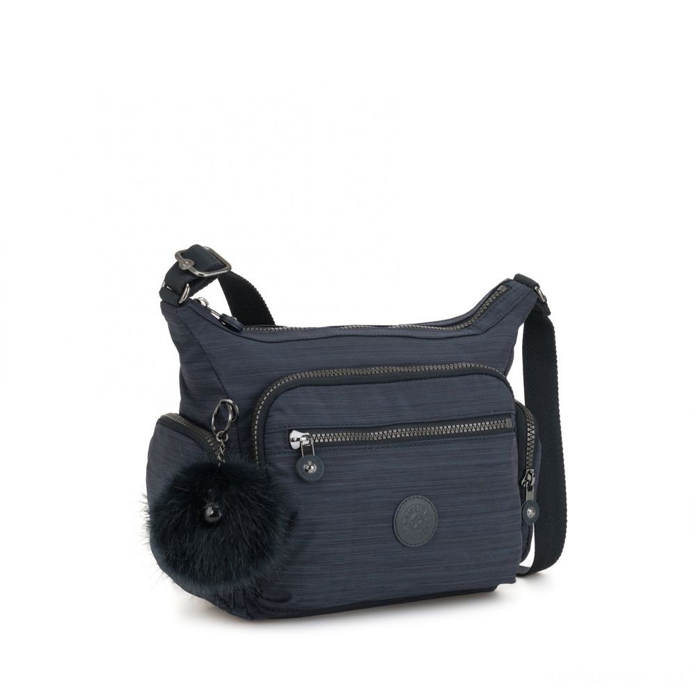 End of Season Sale - Kipling GABBIE S Crossbody Bag along with Phone Compartment Real Dazz Navy - Women's Day Wow-za:£39
