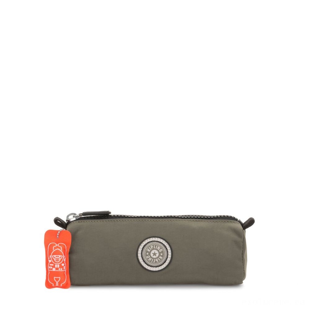 Click and Collect Sale - Kipling flexibility Channel zipped pencase Cool Moss. - Web Warehouse Clearance Carnival:£10[chbag6200ar]