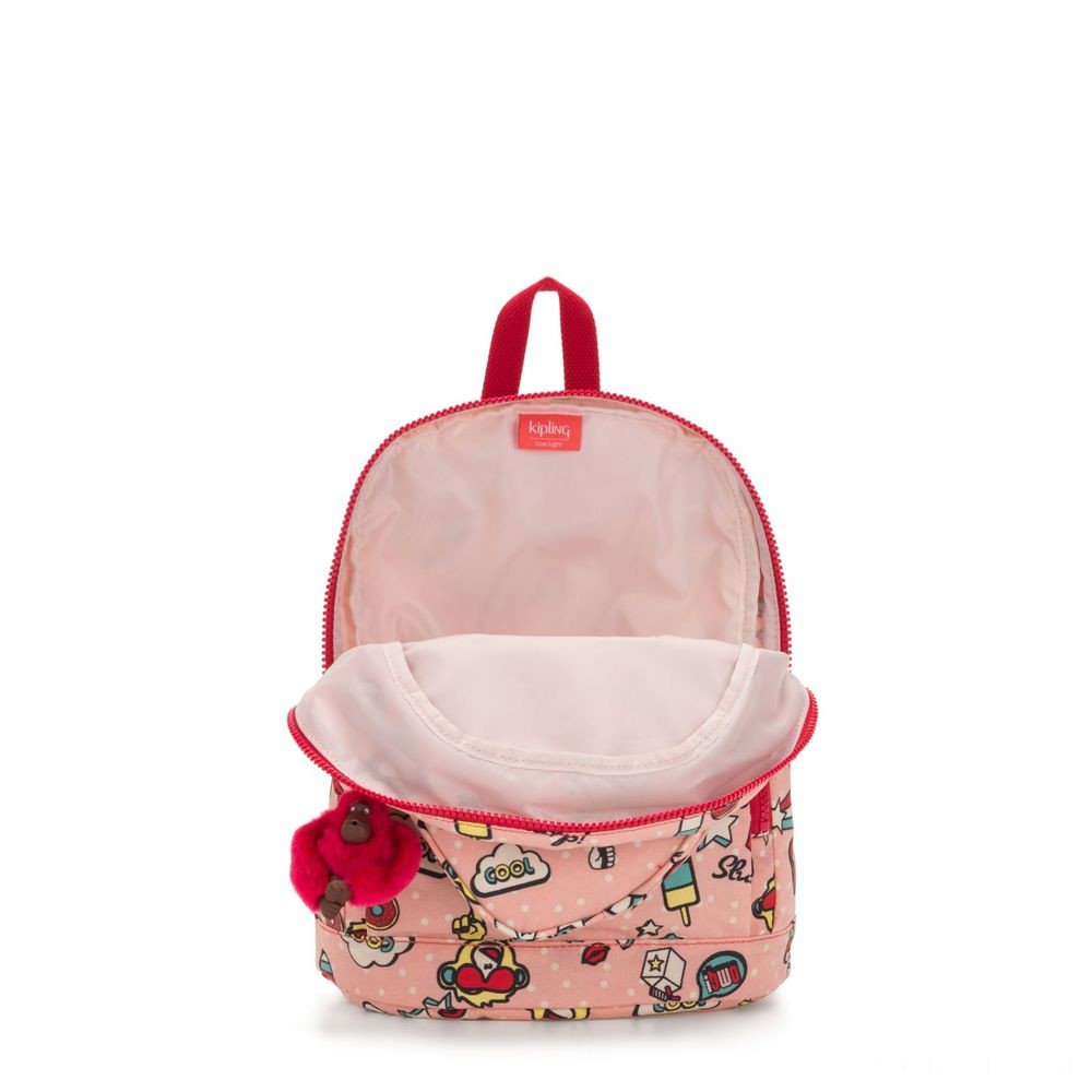 Winter Sale - Kipling Soul bag Kids backpack Monkey Play. - Value:£34[chbag6204ar]
