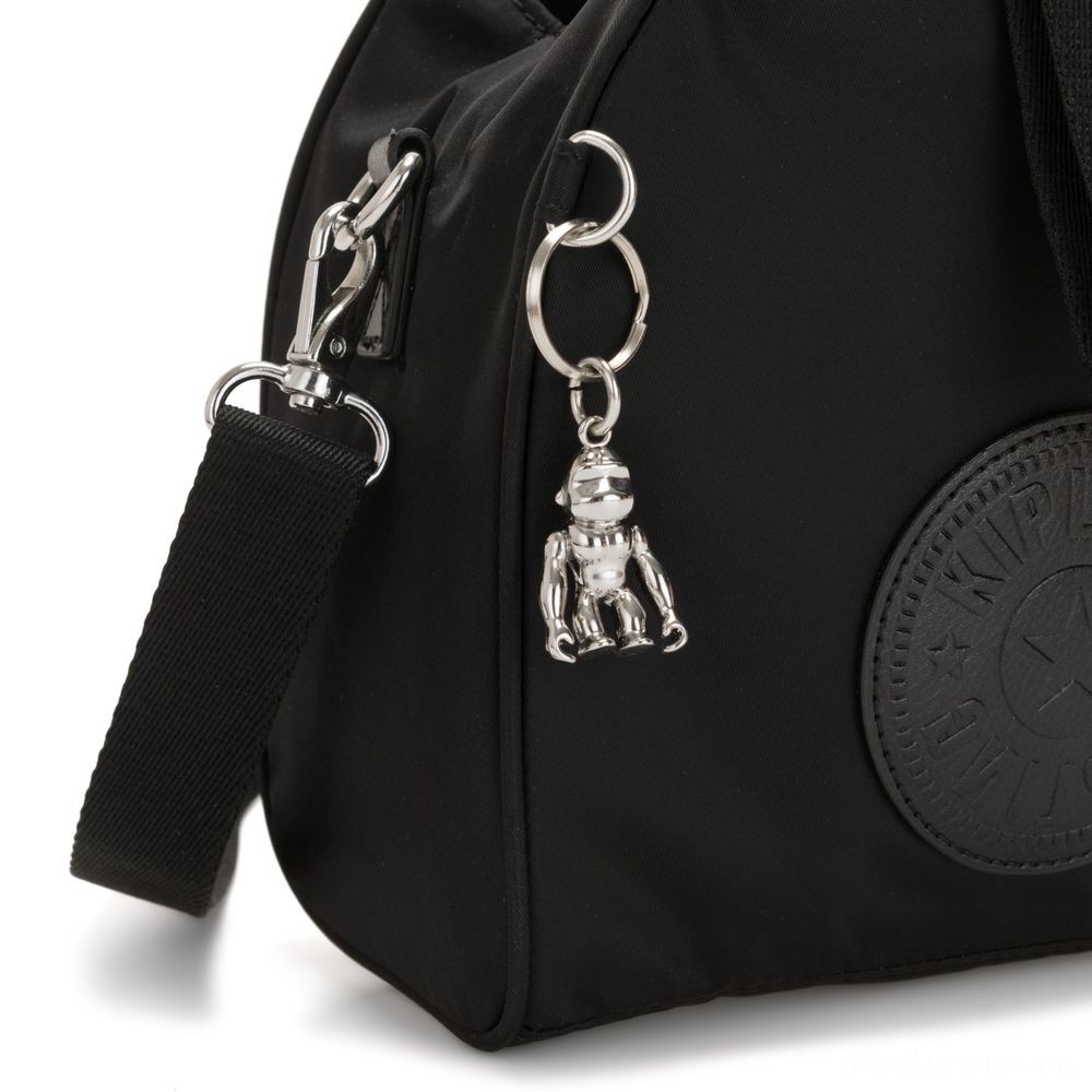 Final Clearance Sale - Kipling IMMIN Small Handbag Galaxy Black - Hot Buy Happening:£29[sabag6221nt]