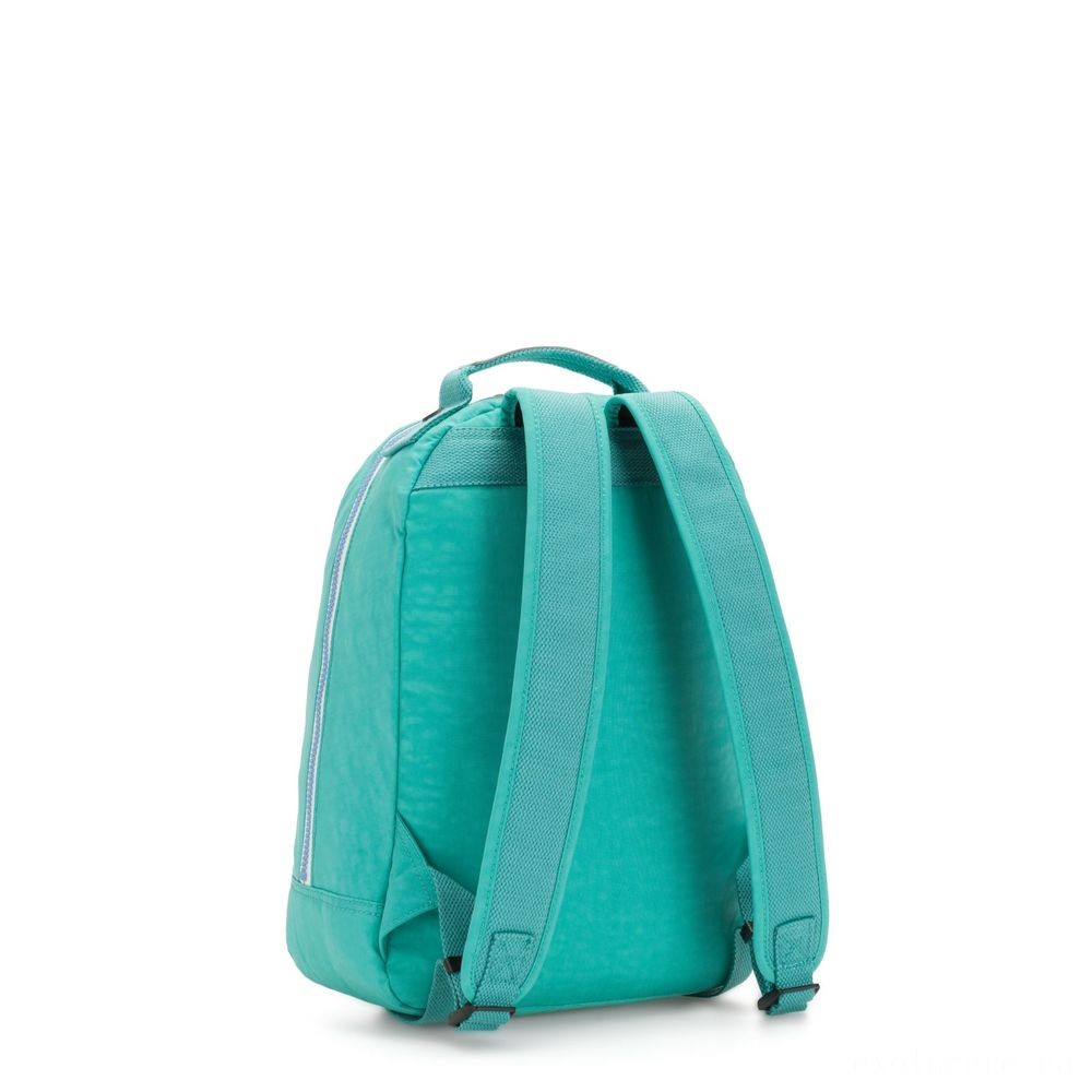 Kipling Lesson ROOM S Little backpack with notebook protection Deep Aqua C.
