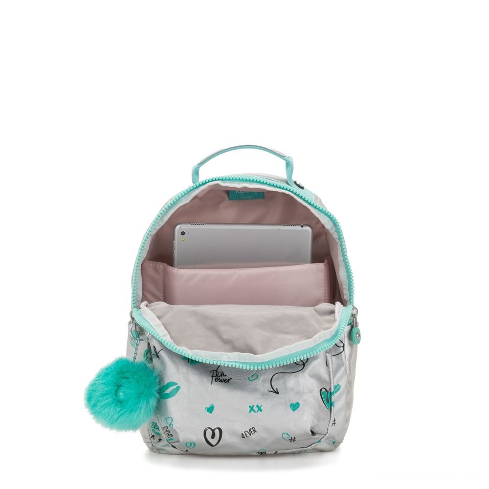 Kipling SEOUL GO S Tiny backpack with tablet protection.