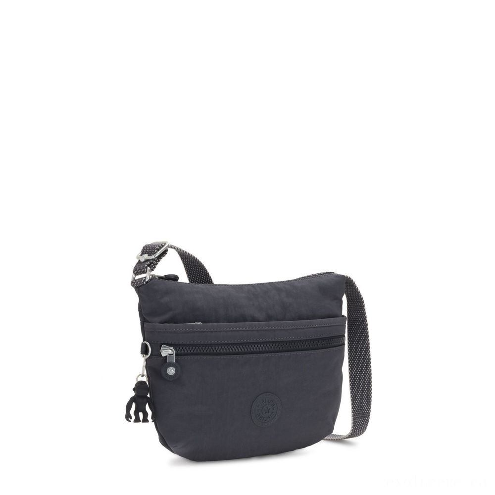 Everyday Low - Kipling ARTO S Small Cross-Body Bag Night Grey - Back-to-School Bonanza:£18