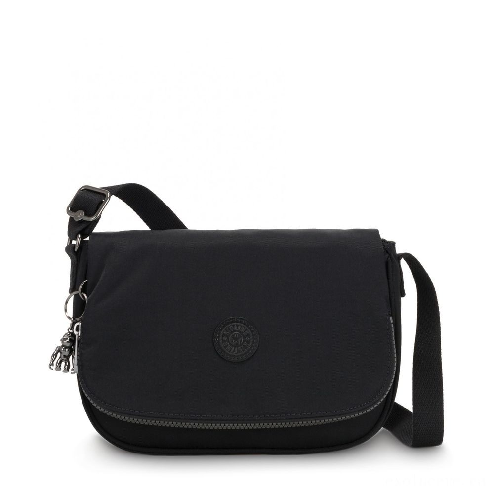 Three for the Price of Two - Kipling EARTHBEAT S Small Cross Body Shoulder Bag Rich Black - Off:£36