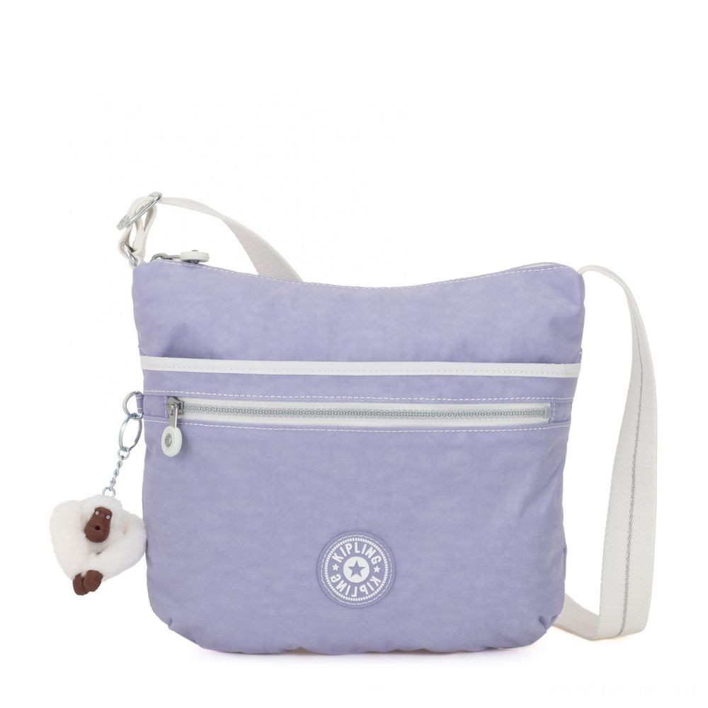 Kipling ARTO Handbag Across Physical Body Energetic Lilac Bl