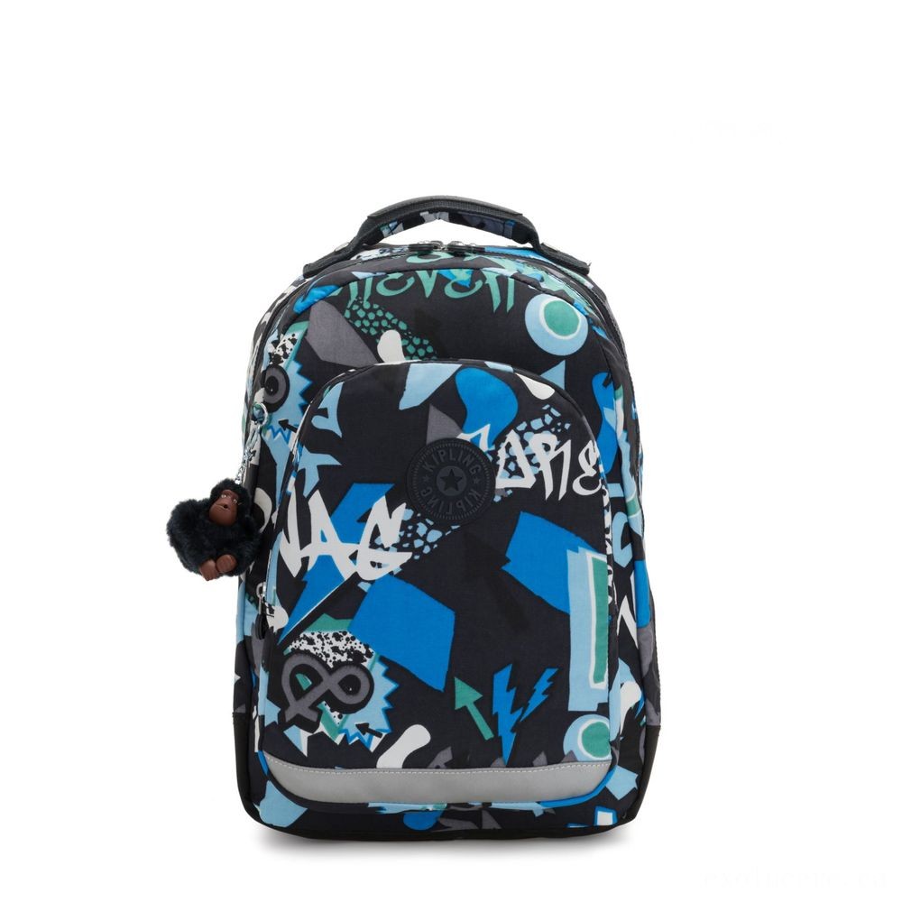 Kipling lesson ROOM Big backpack along with notebook protection Epic Boys.