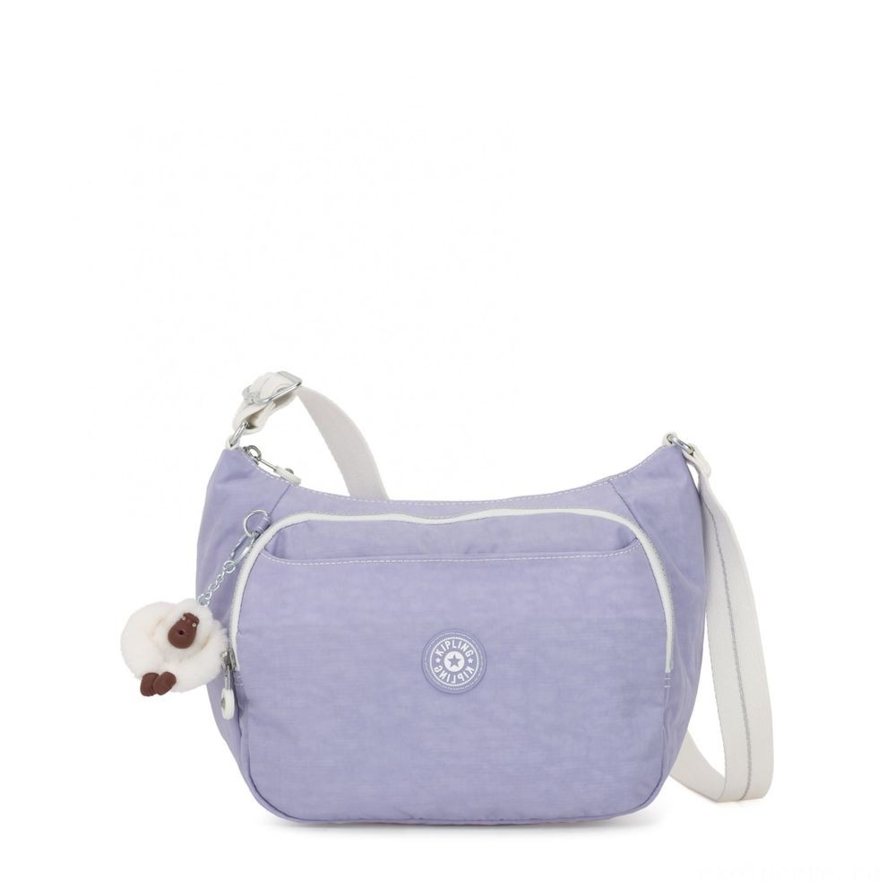 Everything Must Go Sale - Kipling CAI Handbag with Extendable Band Active Lilac Bl - Get-Together:£20[hobag6333ua]