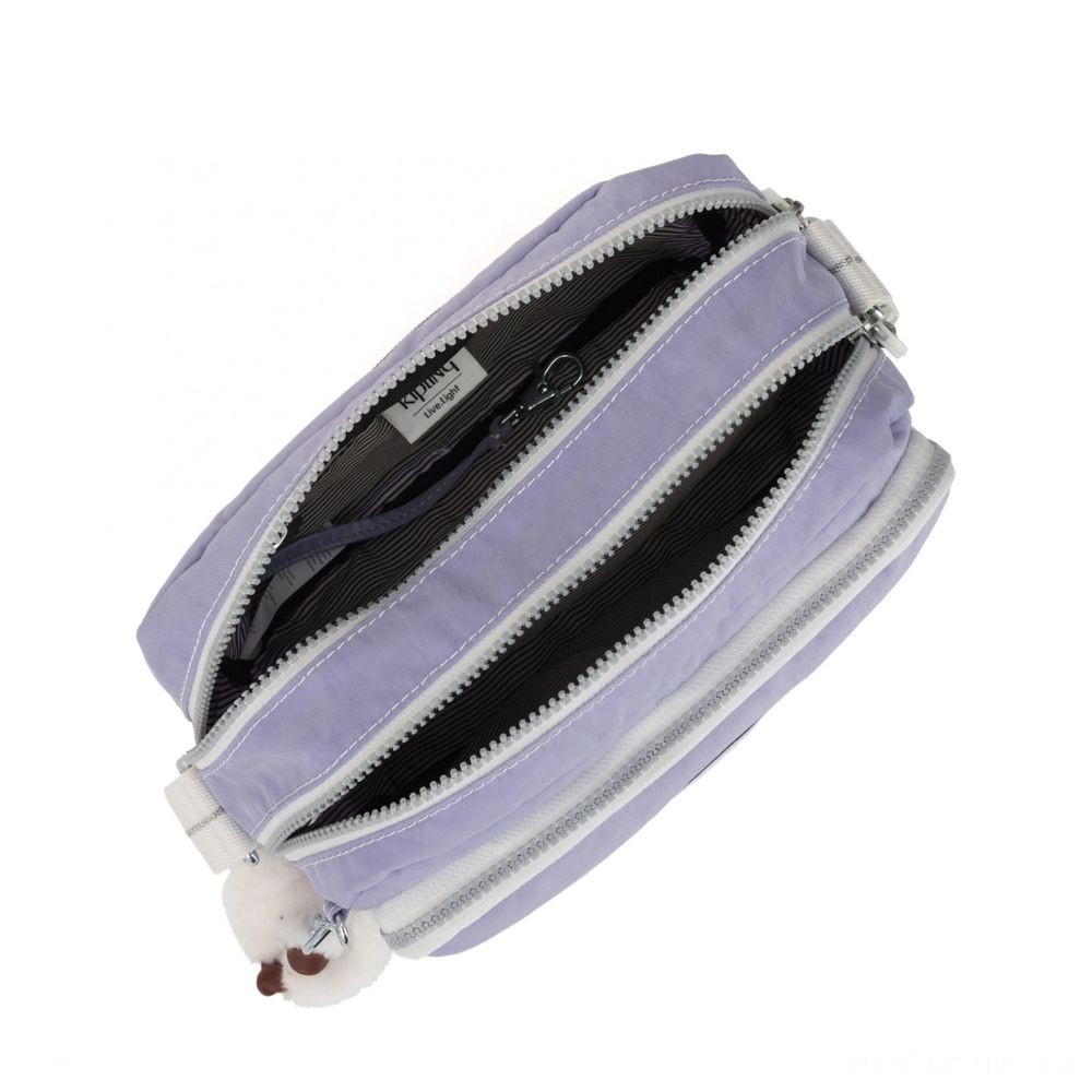 Spring Sale - Kipling SILEN Small Across Body System Handbag Active Lilac Bl. - Thrifty Thursday:£19[gabag6337wa]