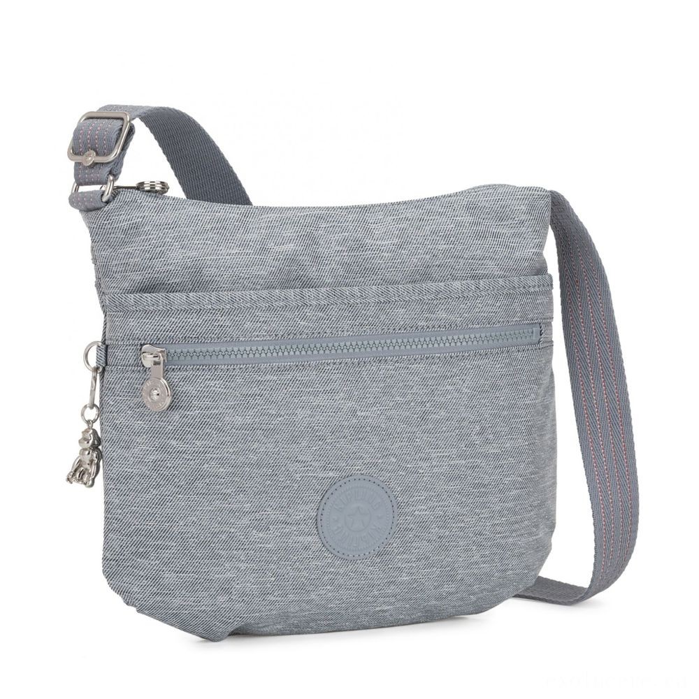 Exclusive Offer - Kipling ARTO Shoulder Bag Throughout Physical Body Cool Jeans - Deal:£17[labag6349ma]