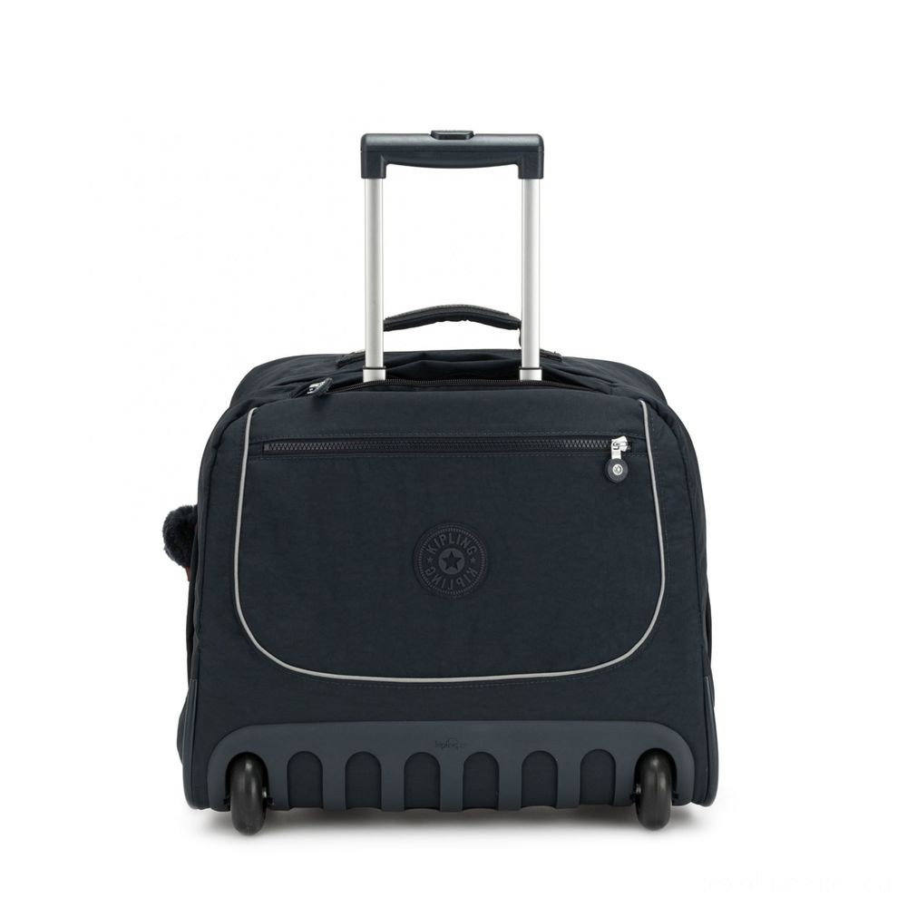 Price Cut - Kipling CLAS DALLIN Huge Schoolbag with Laptop Defense Accurate Navy. - One-Day:£81