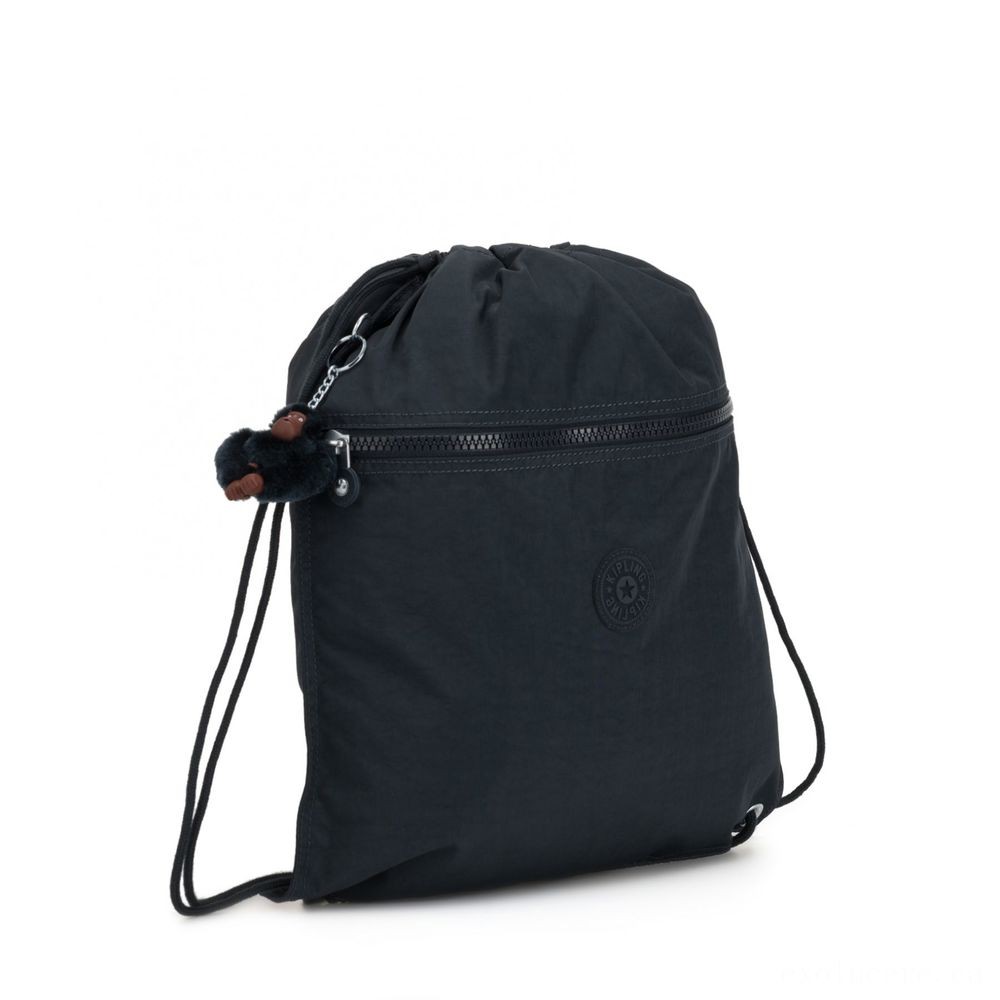 Kipling SUPERTABOO Channel Drawstring Bag Accurate Naval Force.