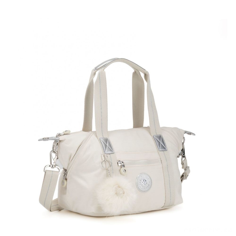 Kipling Craft MINI Handbag Dazz White.