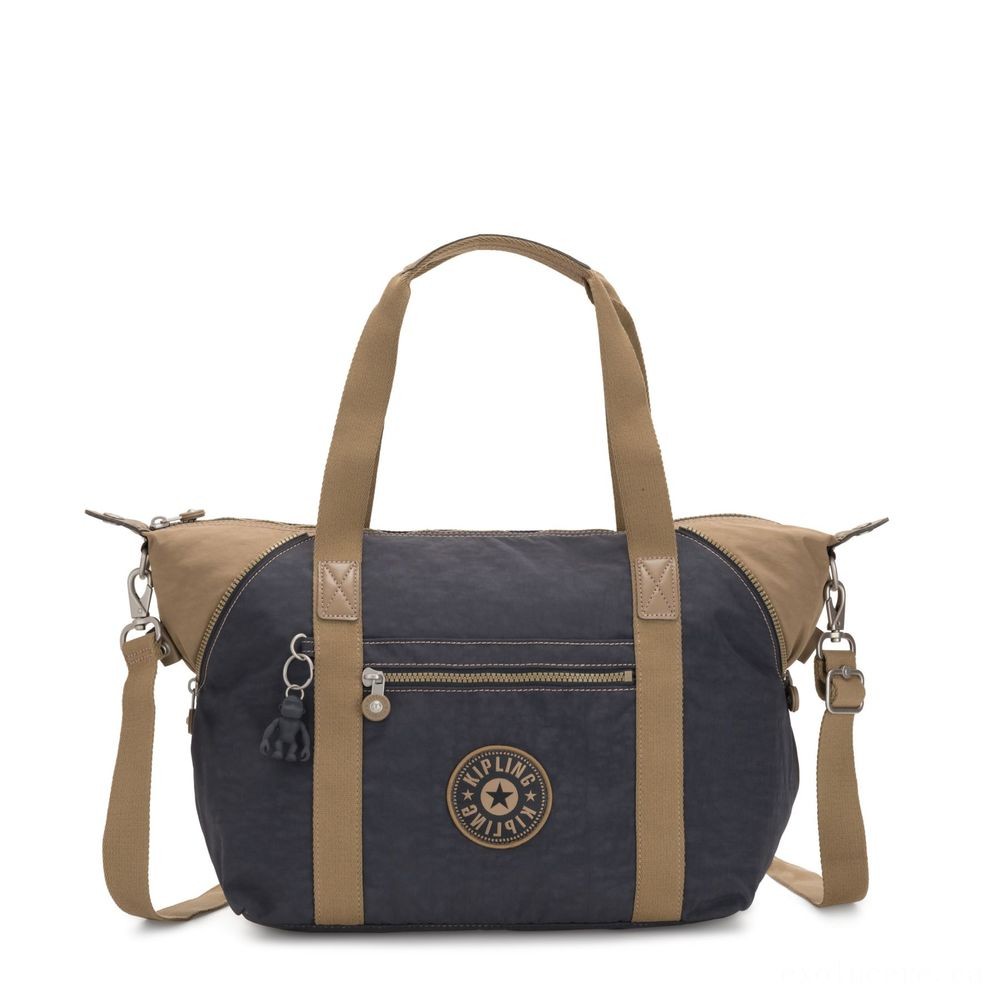 Fall Sale - Kipling Craft Handbag Night Grey Block - Two-for-One Tuesday:£20[jcbag6369ba]