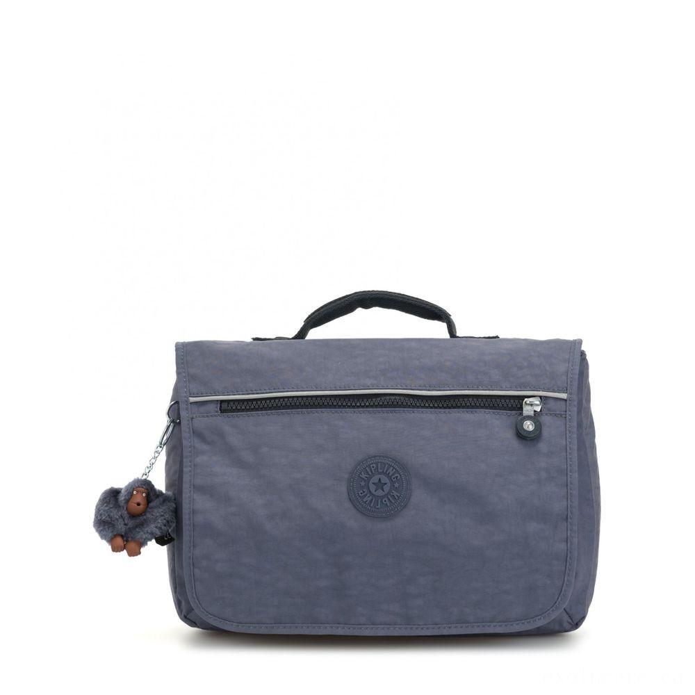 Doorbuster - Kipling NEW Institution Channel Schoolbag True Denims. - Click and Collect Cash Cow:£32[chbag6372ar]