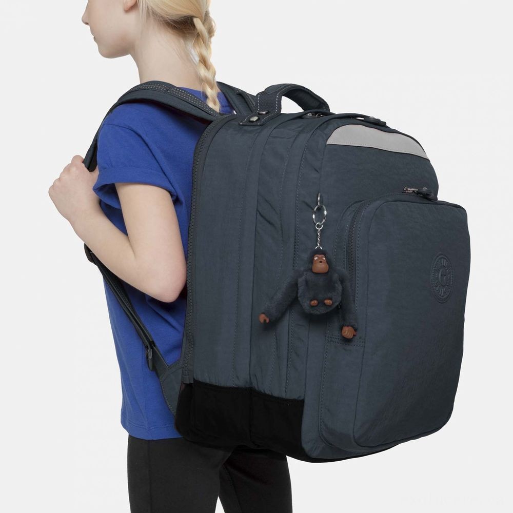 Kipling University UP Big Backpack Along With Laptop Pc Protection Accurate Navy.
