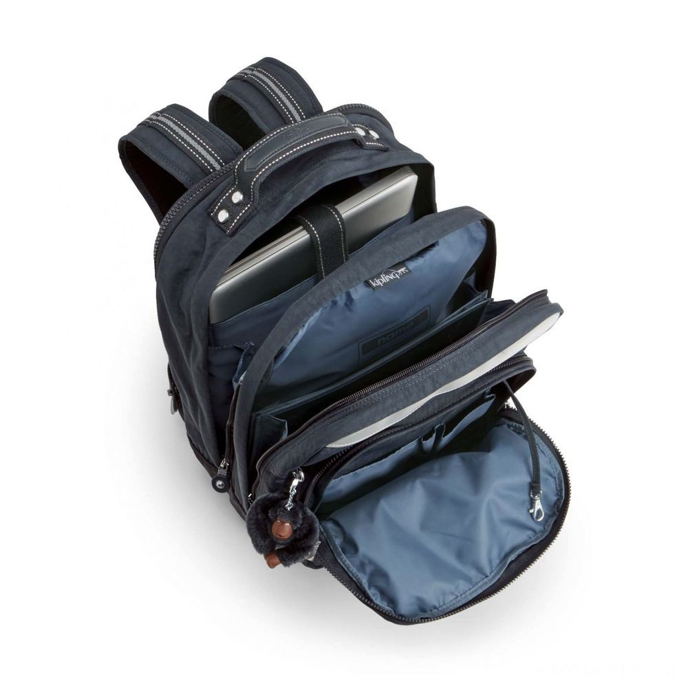Kipling COLLEGE UP Large Backpack With Notebook Defense Real Navy.
