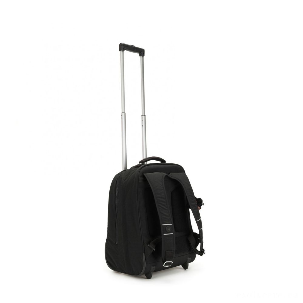 Kipling CLAS SOOBIN L Huge Backpack along with Laptop Pc Security Correct Black.