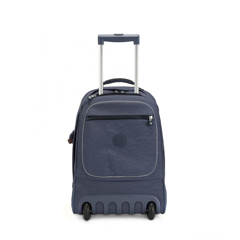 Kipling CLAS SOOBIN L Huge Backpack with Laptop Pc Protection Correct Denims.