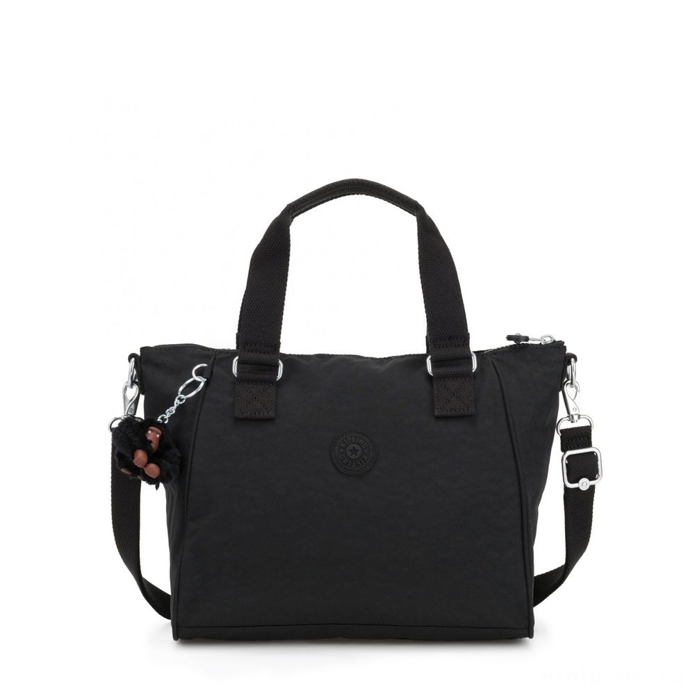 Kipling AMIEL Channel Handbag Correct Black