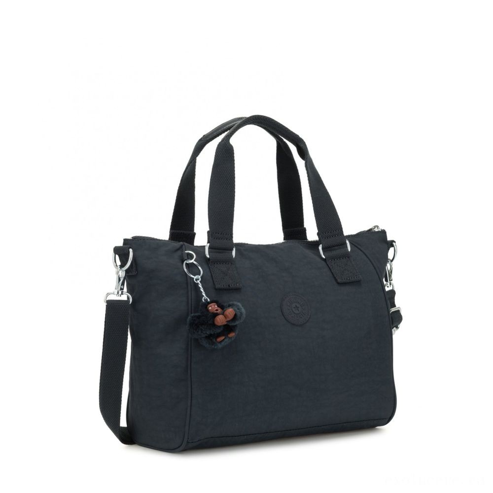 Members Only Sale - Kipling AMIEL Medium Handbag Correct Naval Force - E-commerce End-of-Season Sale-A-Thon:£35