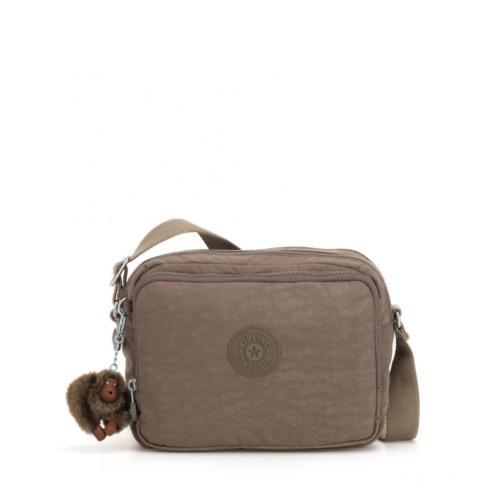 Members Only Sale - Kipling SILEN Small All Over Body System Purse Correct Beige. - Back-to-School Bonanza:£43