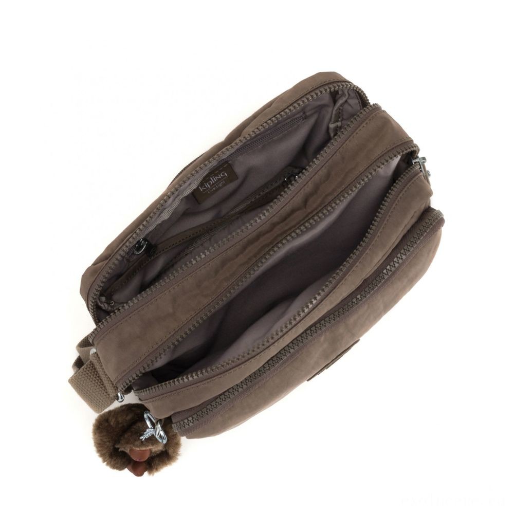 Kipling SILEN Small Across Body Shoulder Bag Accurate Beige.