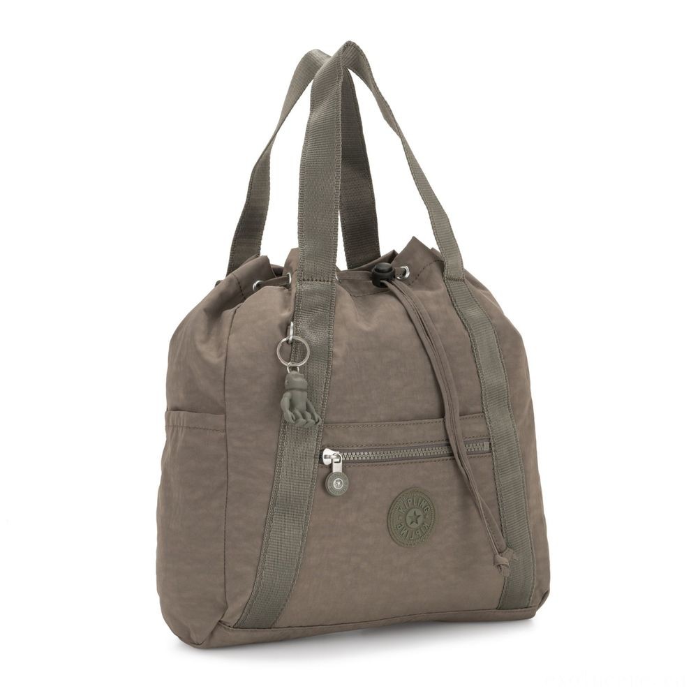 August Back to School Sale - Kipling Craft BAG S Tiny Drawstring Backpack Seagrass. - Sale-A-Thon Spectacular:£44[jcbag6418ba]