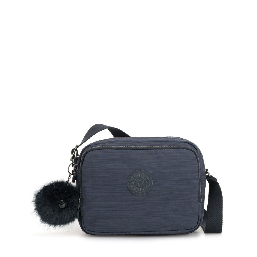 Holiday Gift Sale - Kipling SILEN Small Around Physical Body Shoulder Bag Real Dazz Navy. - Summer Savings Shindig:£44