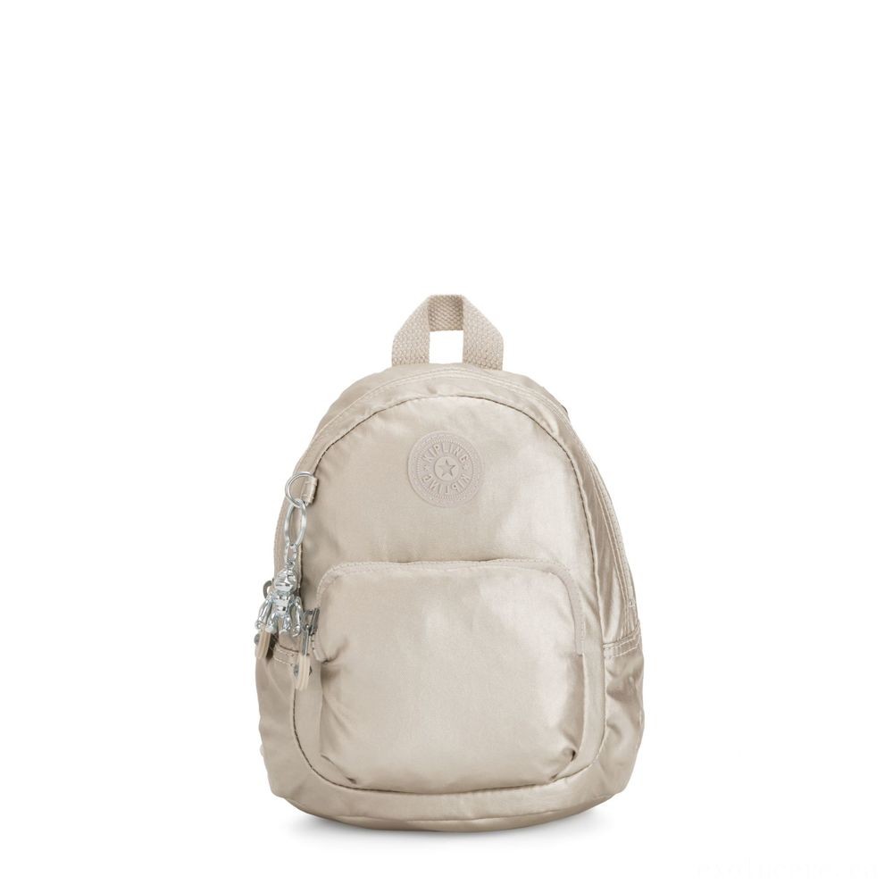  Kipling GLAYLA Bonus little 3-in-1 Backpack/Crossbody/Handbag Cloud Metallic Giving