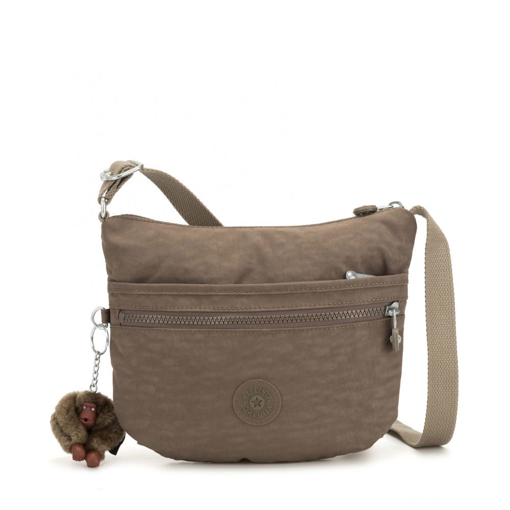 Mother's Day Sale - Kipling ARTO S Small Cross-Body Bag Correct Off-white - Virtual Value-Packed Variety Show:£26