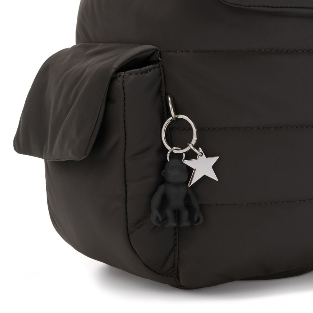 Kipling MANITO Small Puff Result Knapsack Cold Weather Black.