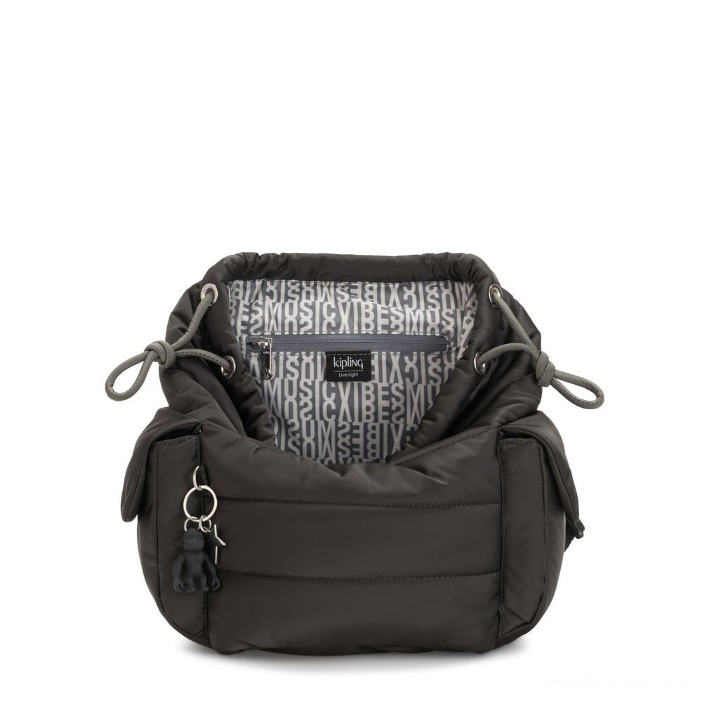 Kipling MANITO Small Drag Effect Backpack Cold Afro-american.