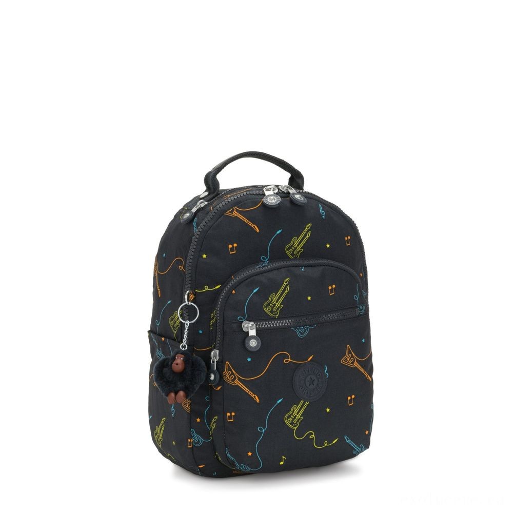 Kipling SEOUL S Tiny backpack along with tablet defense Rock On.