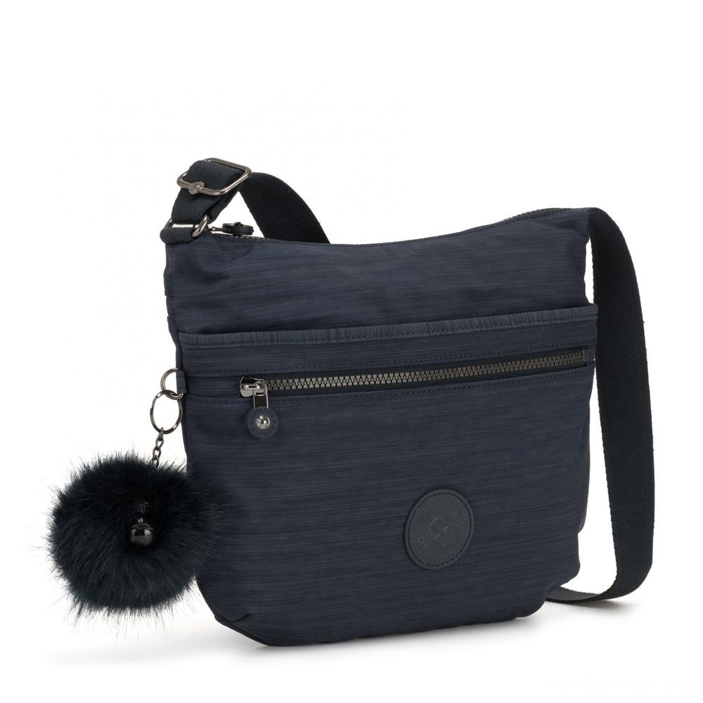 Mother's Day Sale - Kipling ARTO Handbag Across Physical Body Real Dazz Navy - Super Sale Sunday:£38[jcbag6429ba]