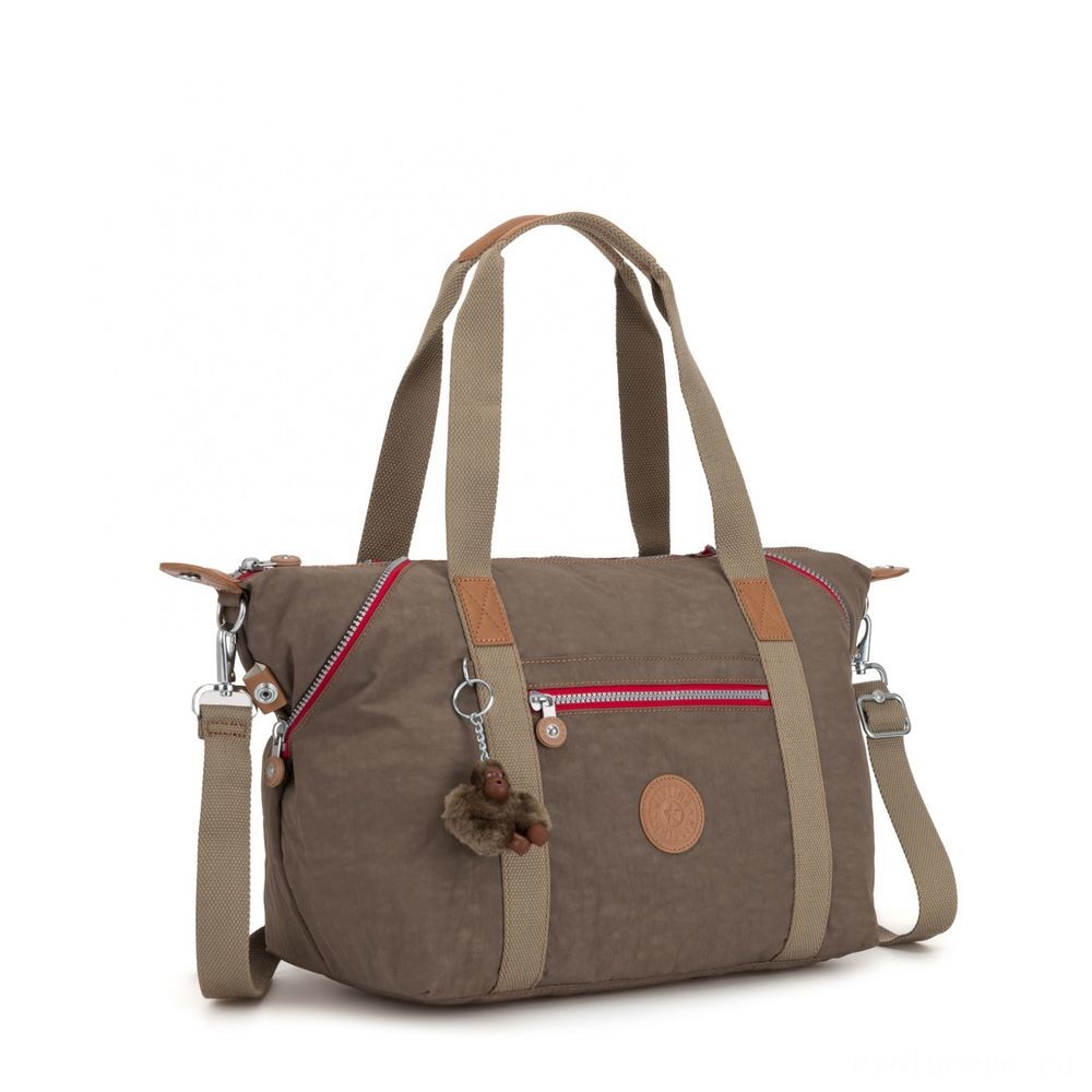 Special - Kipling Craft Bag Correct Light tan C. - Closeout:£44