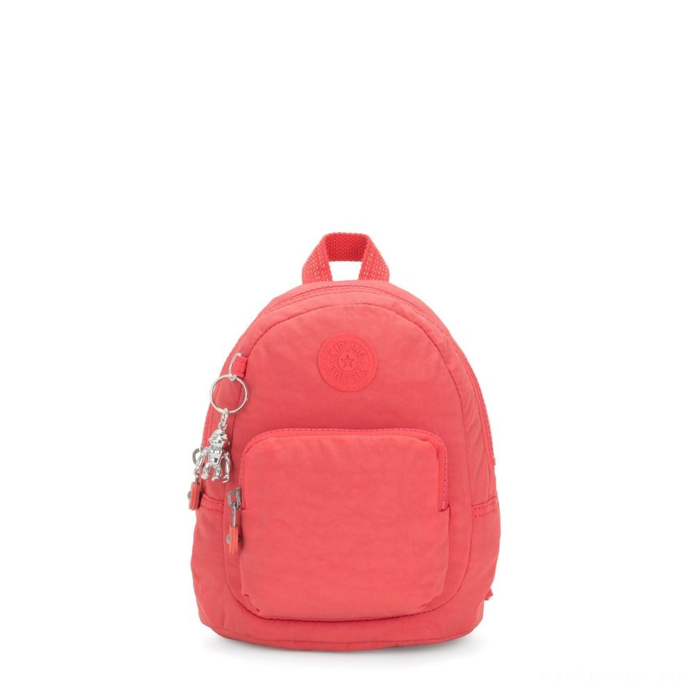 Blowout Sale -  Kipling GLAYLA Bonus small 3-in-1 Backpack/Crossbody/Handbag Papaya  - Off:£39