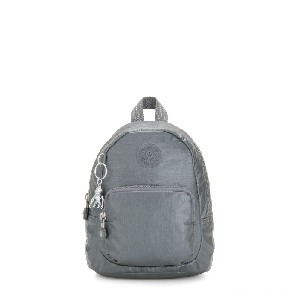  Kipling GLAYLA Add-on tiny 3-in-1 Backpack/Crossbody/Handbag Steel Grey Present