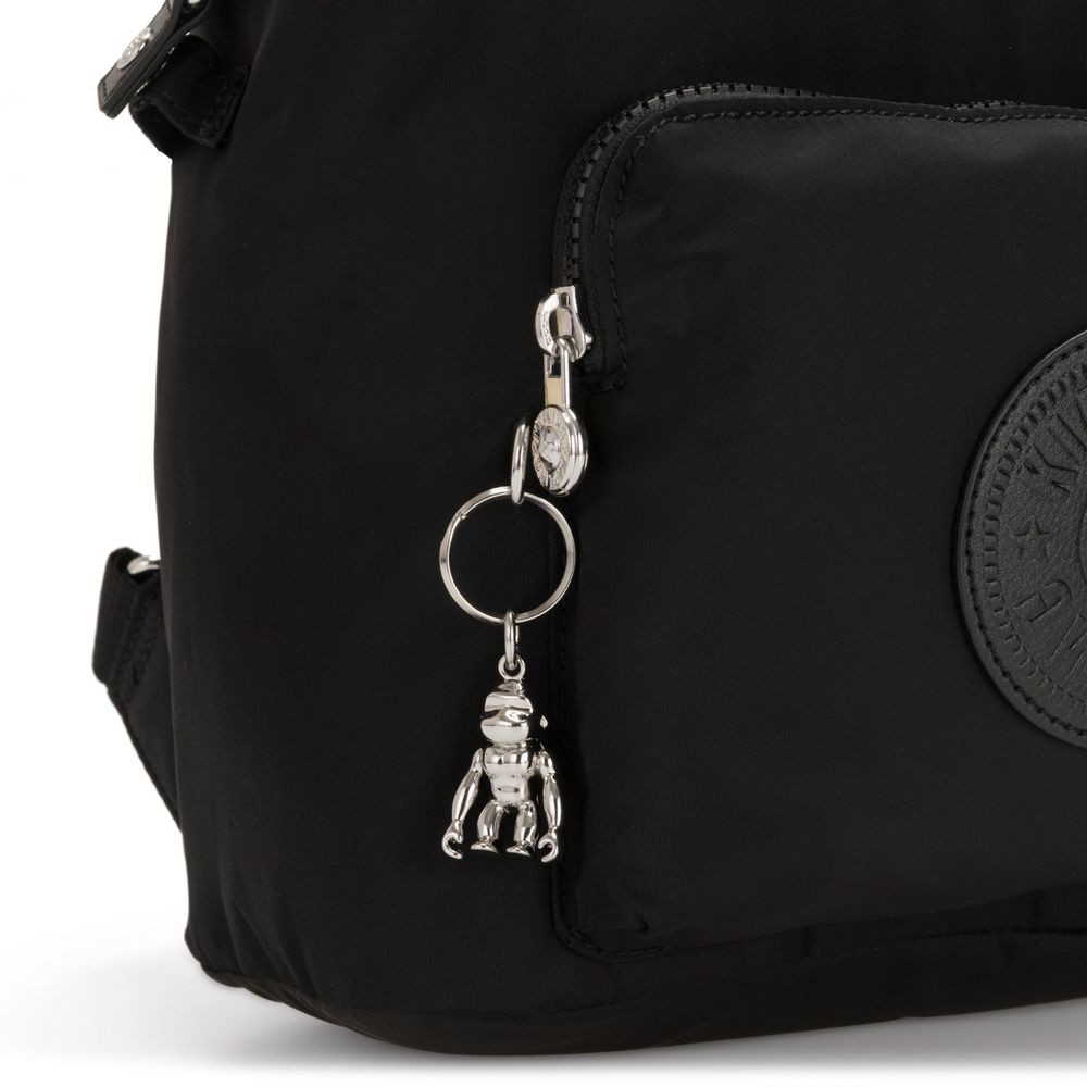 Kipling NALEB Small Backpack with tablet sleeve Galaxy Black.
