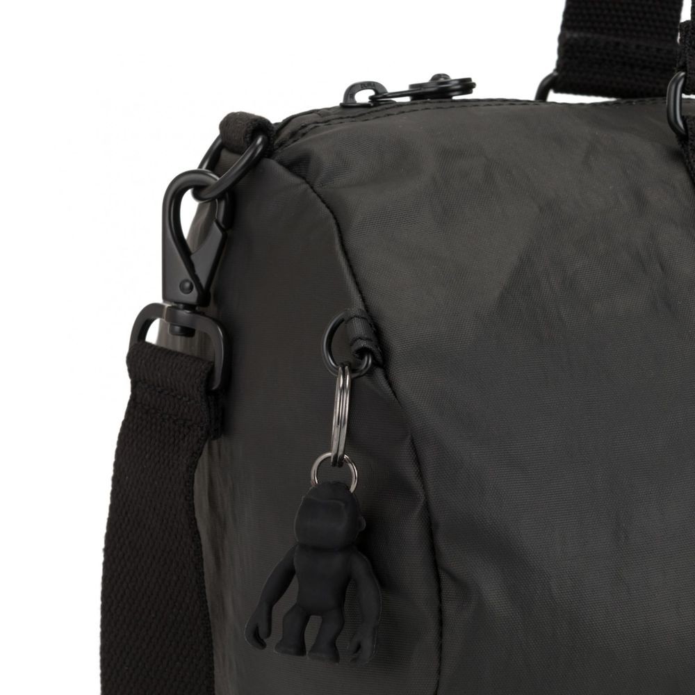 Kipling ONALO Multifunctional Duffle Bag Raw Black.